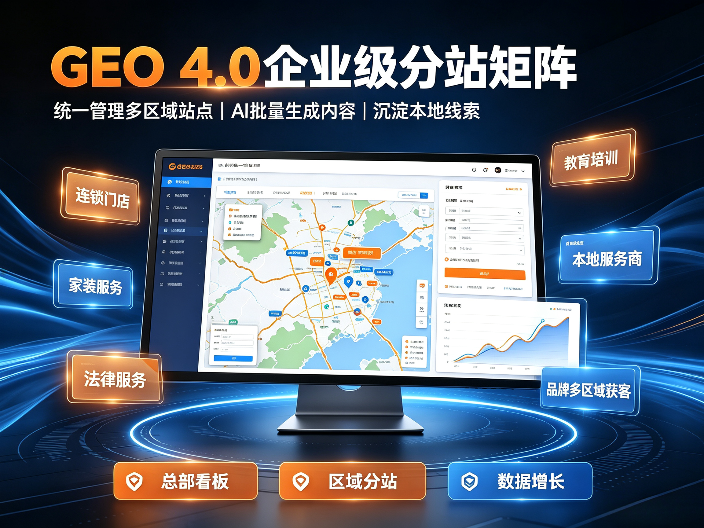GEO 4.0 城市区县分站优化